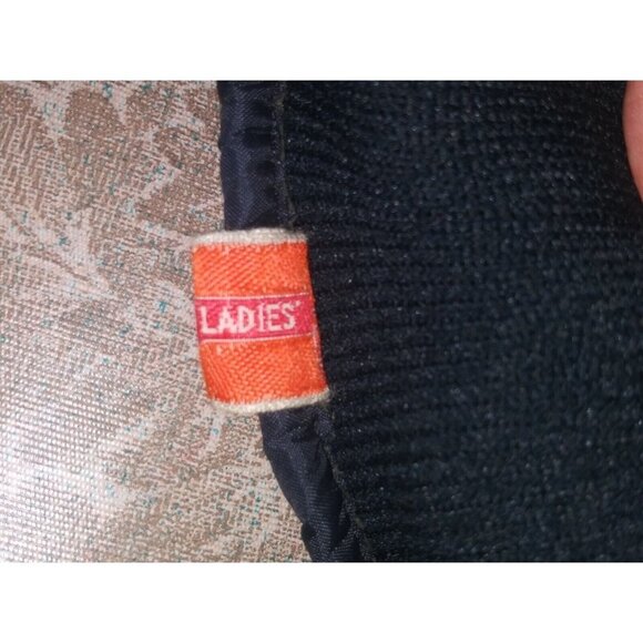 Kombi Snowboarding Gloves Womens Sz M Gore-Tex Black Skiing Mittens suede FLAW - Picture 7 of 9